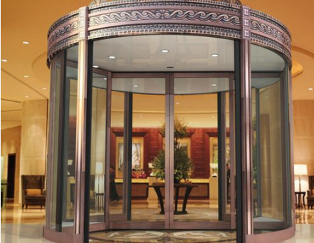 兰州谈一谈为什么酒店在夏冬季喜欢用旋转门?
