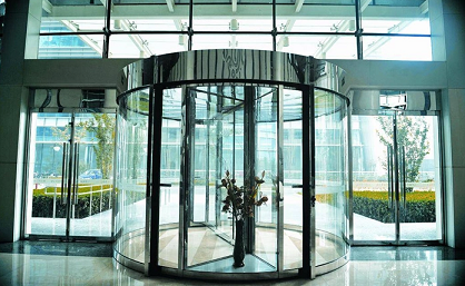 兰州旋转感应门 | 防风节能 | 酒店/写字楼适用！